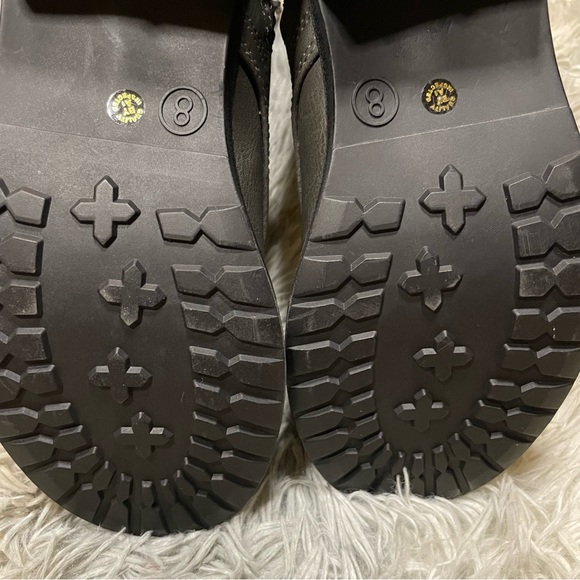 Arizona grey combat boots! NWOT size 8 - Picture 5 of 9